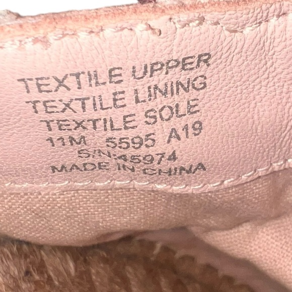 Tory Burch Pale Pink Canvas White Patent Leather Espadrilles Jute Sole Size 11 - Picture 8 of 8